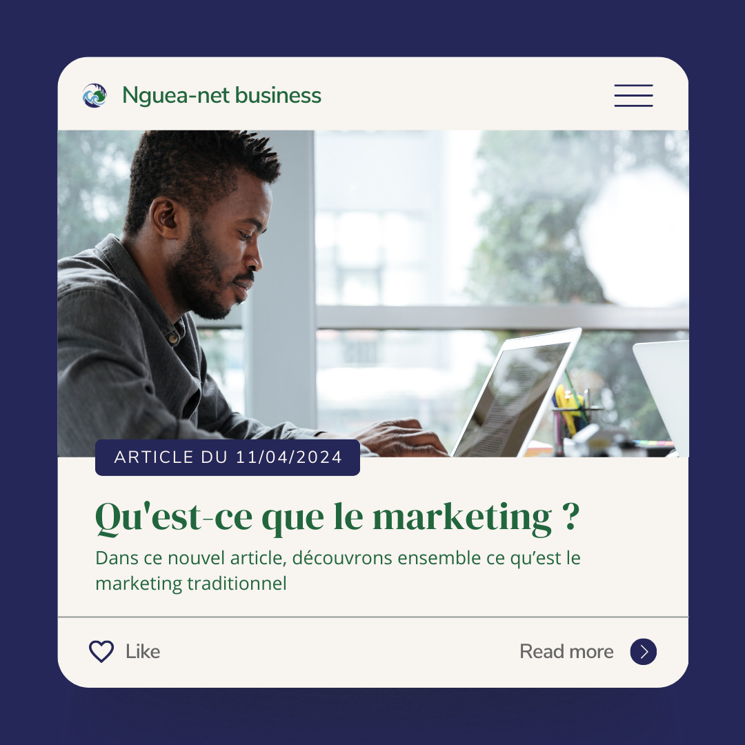 Qu'est-ce que le marketing?